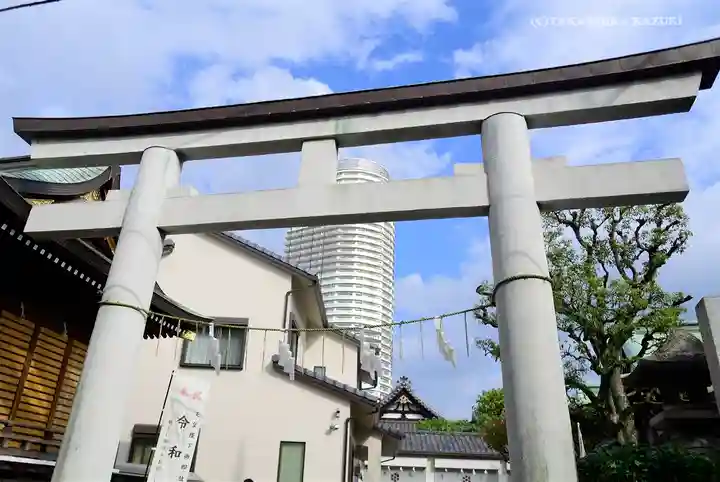 高木神社の鳥居