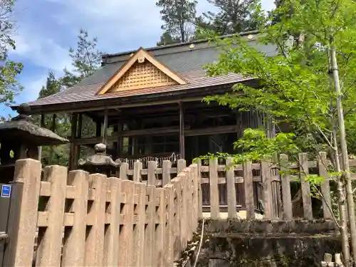 蒼柴神社の本殿