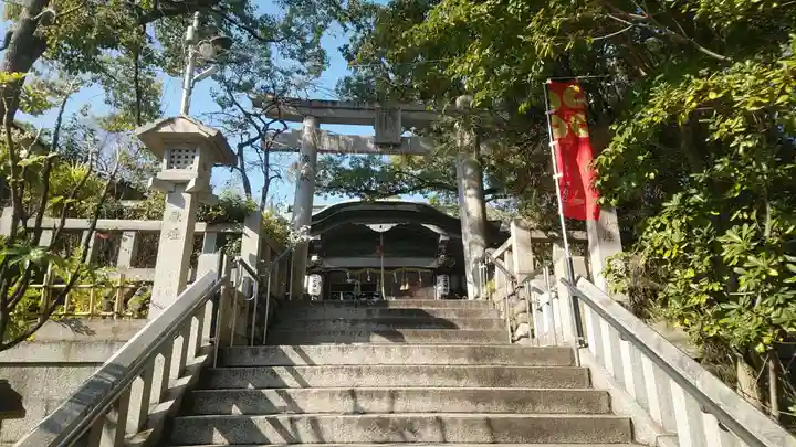 真田山 三光神社の鳥居