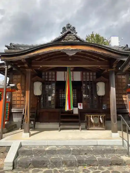 崇道天皇社の本殿・本堂