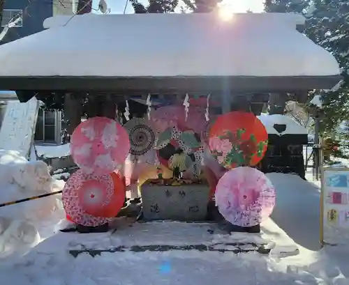 札幌諏訪神社の手水