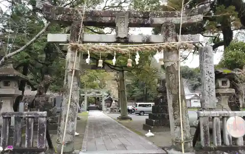 大分八幡宮の鳥居