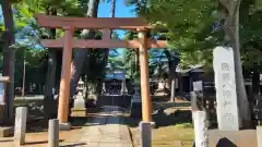 駒留八幡神社の鳥居