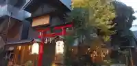 五十稲荷神社(栄寿稲荷神社)の鳥居
