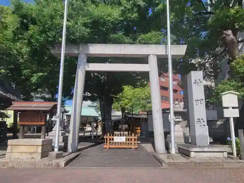 神明社（赤塚神明社）の鳥居