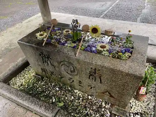 函館八幡宮の手水舎
