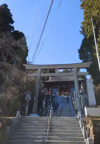 武蔵御嶽神社の鳥居