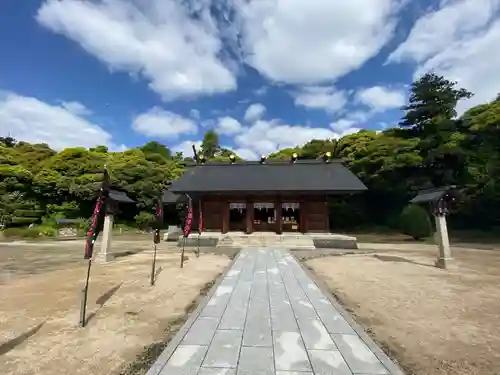 松江護國神社の本殿・本堂
