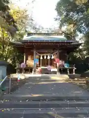 馬場氷川神社の本殿