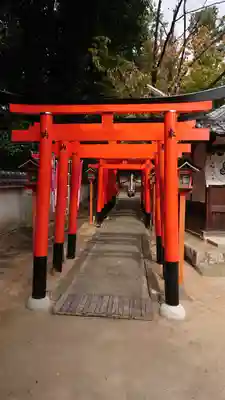 蹉跎神社の鳥居
