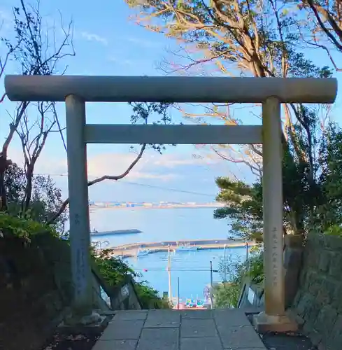 酒列磯前神社の鳥居