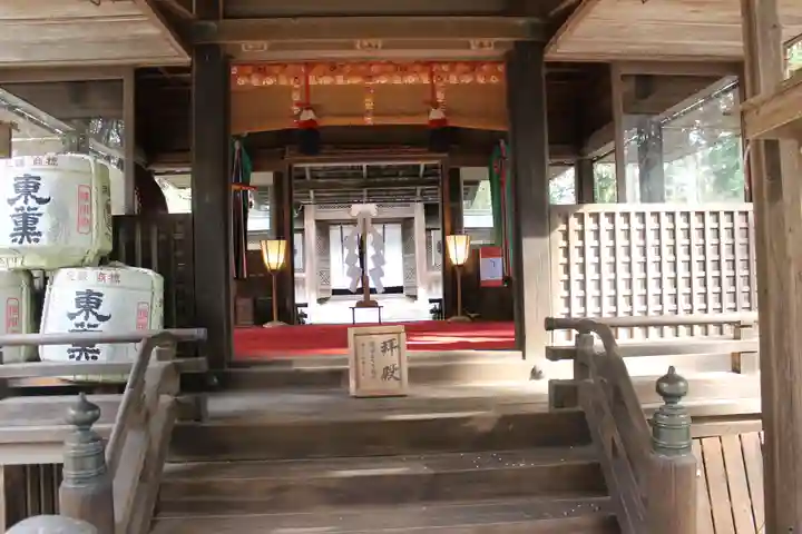 小御門神社の本殿・本堂