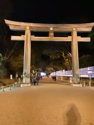 明治神宮の鳥居