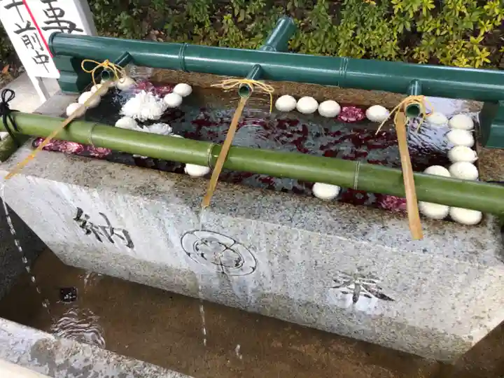 伊和志津神社の手水舎