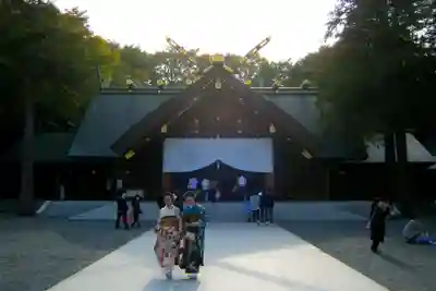 北海道神宮の本殿・本堂
