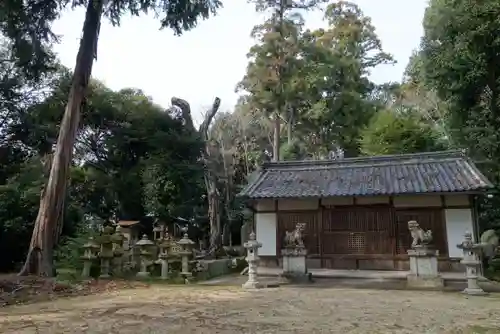 志貴御縣坐神社の本殿