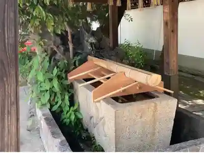 射楯兵主神社の手水舎