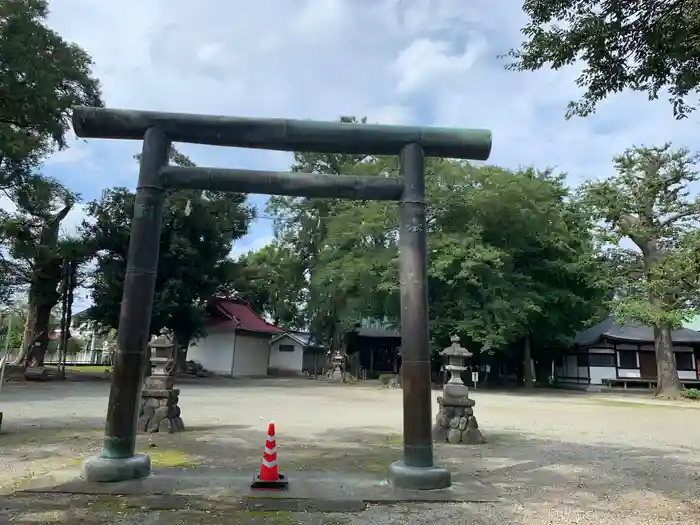 飯泉八幡神社の鳥居