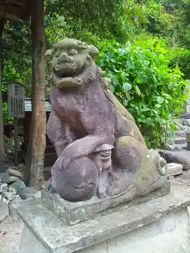 御霊神社の狛犬