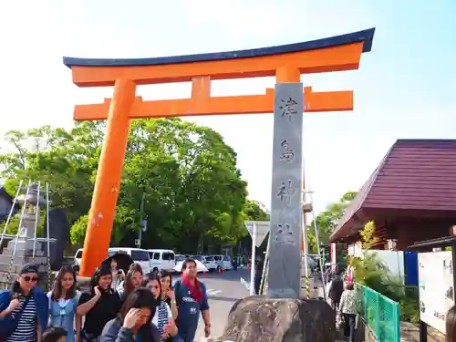 津島神社の鳥居