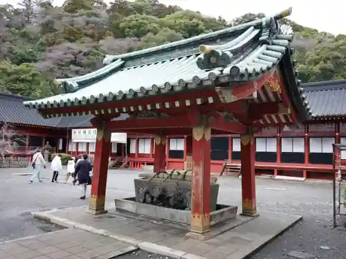 静岡浅間神社の手水舎