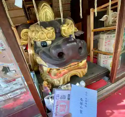 波除神社（波除稲荷神社）の狛犬