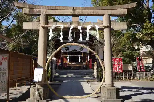 稲毛神社の鳥居