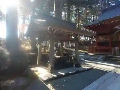 富士山東口本宮 冨士浅間神社の手水舎