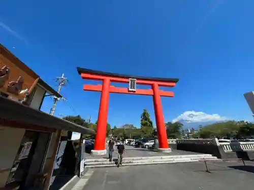 富士山本宮浅間大社の鳥居