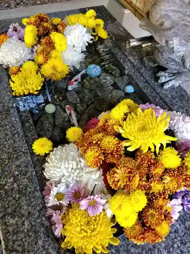 滑川神社 - 仕事と子どもの守り神の手水