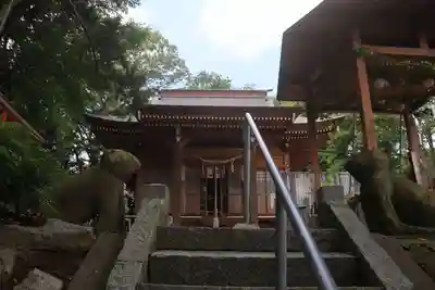 阿久津「田村神社」(郡山市阿久津町)旧社名:伊豆箱根三嶋三社の本殿・本堂