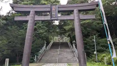 函館八幡宮の鳥居