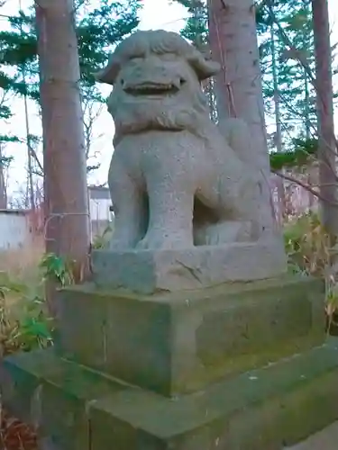 星野稲荷神社の狛犬