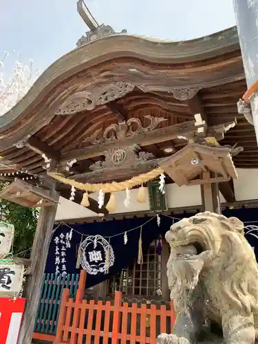 中津瀬神社の本殿・本堂