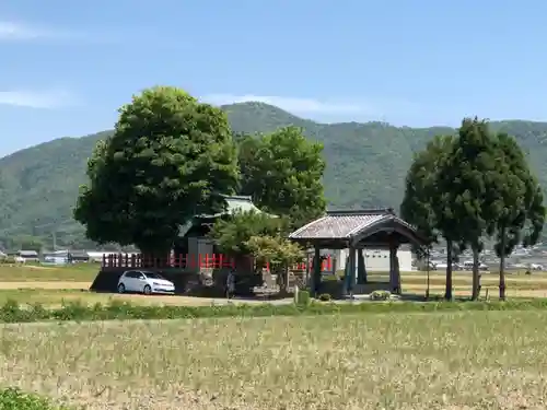 小川月神社の景色