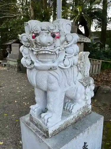 加江田神社の狛犬