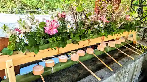 武蔵一宮氷川神社の手水