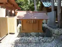 神明神社の本殿