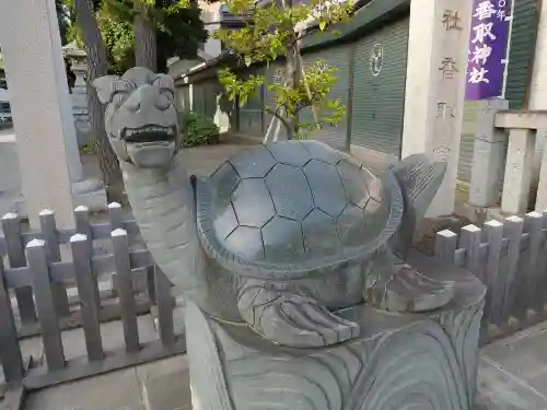 亀有香取神社の狛犬