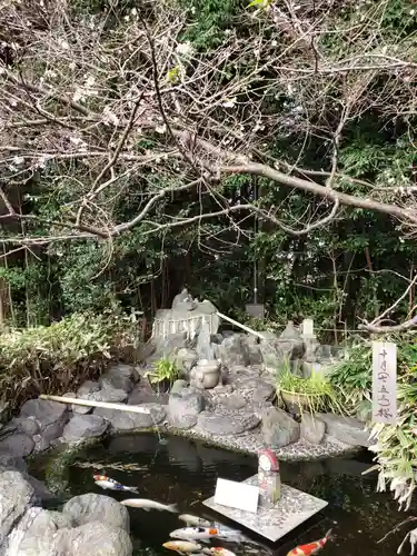 櫻木神社の庭園