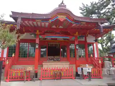 綱敷天満宮の本殿・本堂