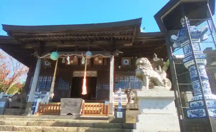 陶山神社の本殿・本堂