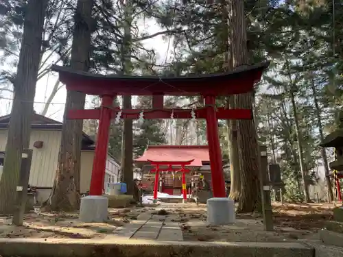 月山神社の鳥居