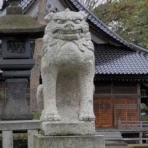 重蔵神社の狛犬