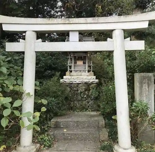 大宝八幡宮の鳥居