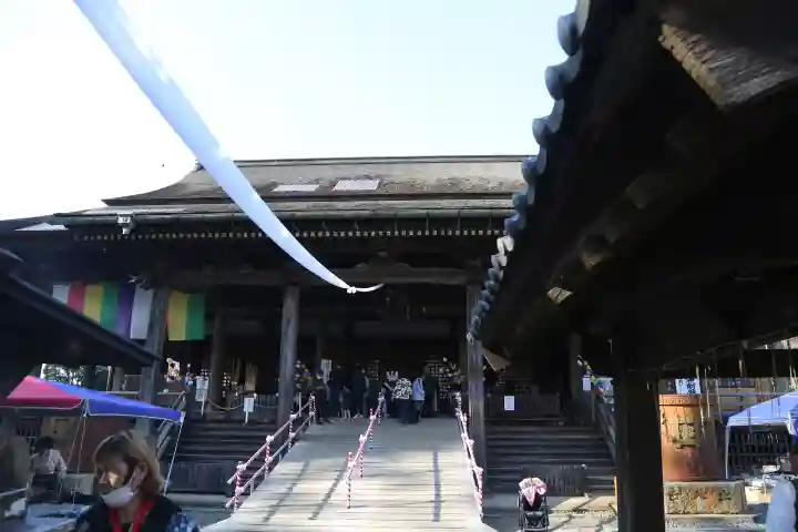 法華経寺の本殿・本堂