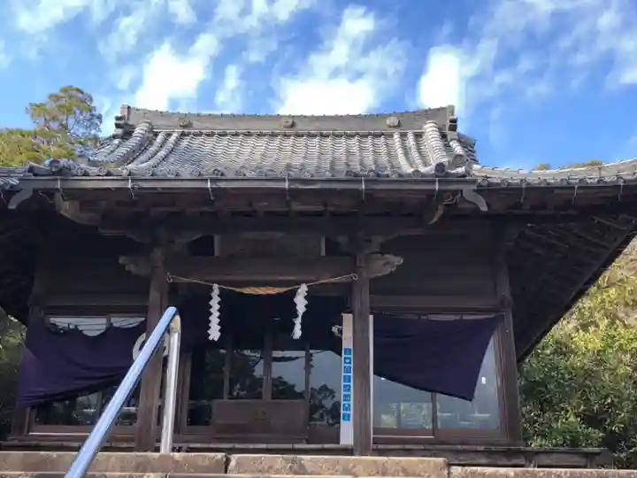 竹田神社の本殿・本堂