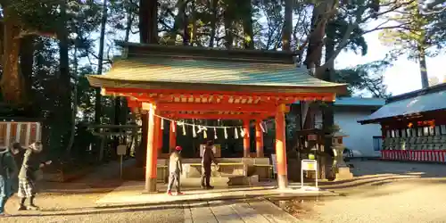 鹿島神宮の手水舎