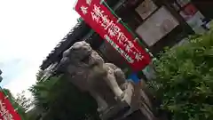 鎌達稲荷神社の狛犬