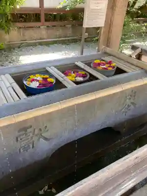 上野東照宮の手水舎